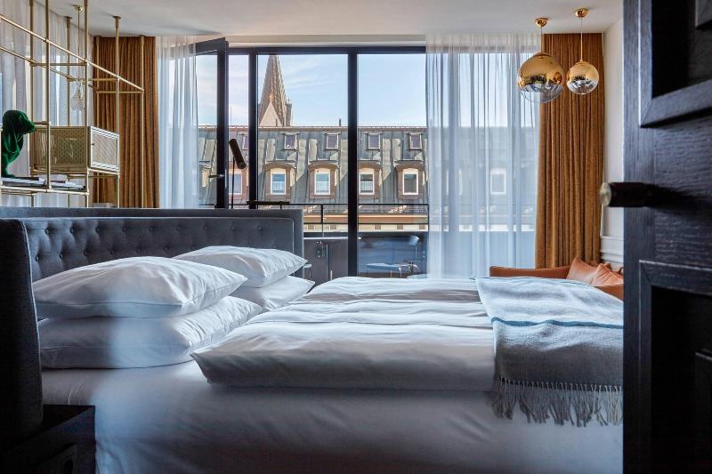 适合残疾人士使用的带超级大床的标准间, Motto by Hilton New York City Chelsea
