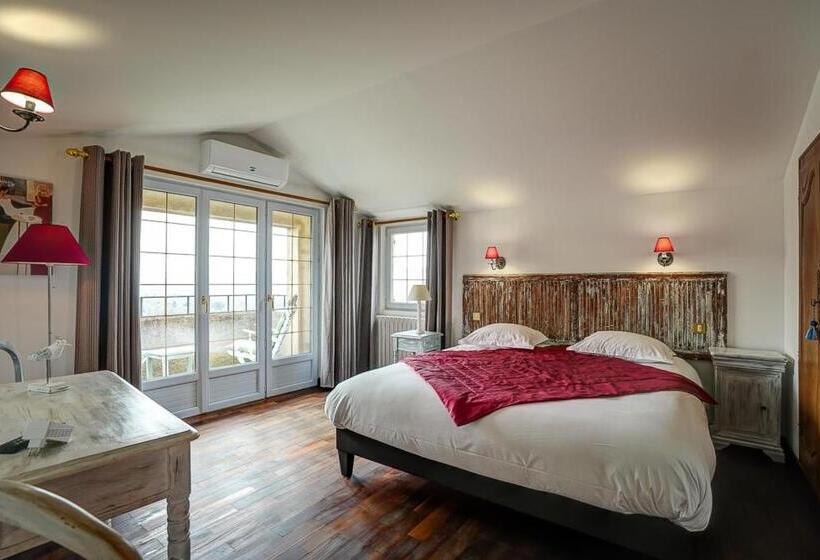 Номер Стандарт с Террасой, La Chaumière, Demeure D'hôtes