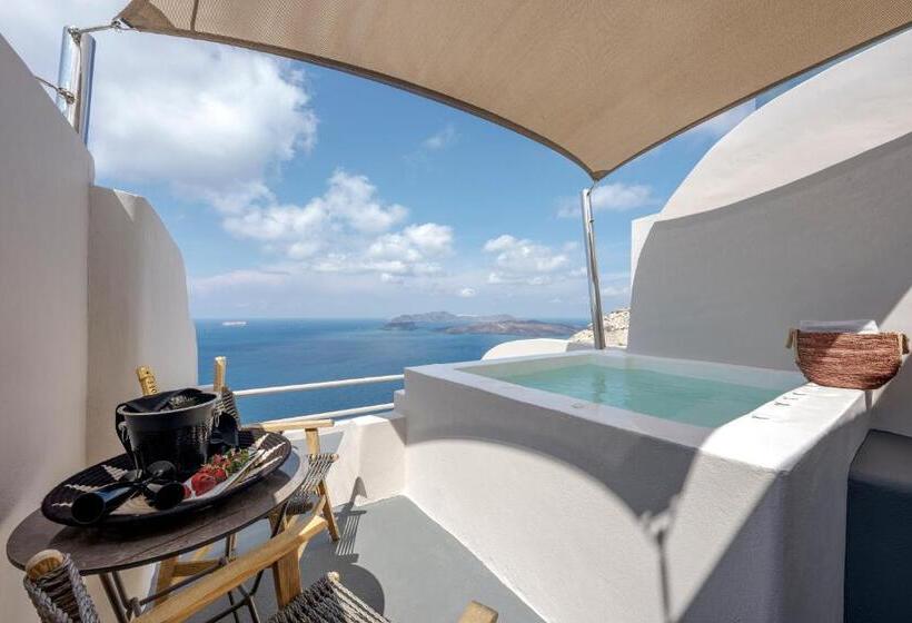 可观景的套房, Grand View   Megalochori Santorini
