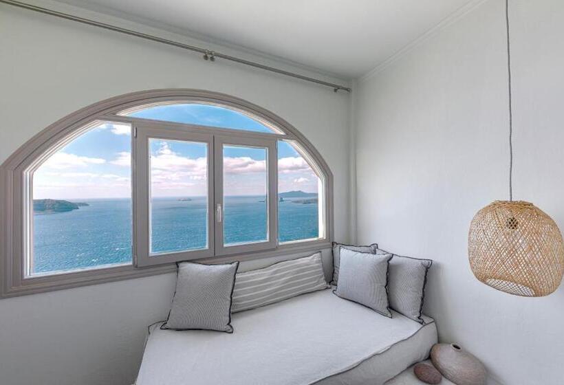 带按摩浴盆的套房, Grand View   Megalochori Santorini
