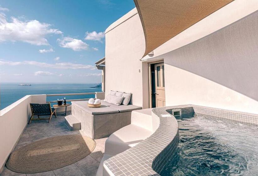 可观景的套房, Grand View   Megalochori Santorini