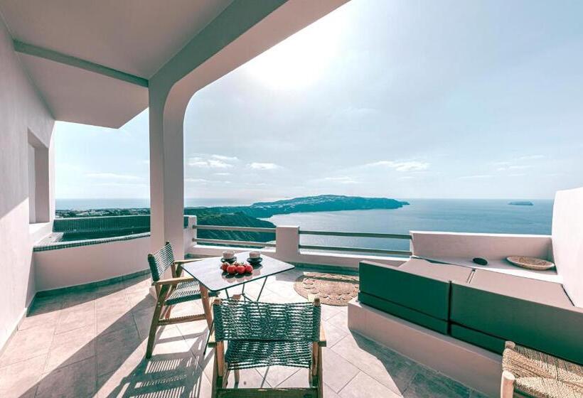 带按摩浴盆的套房, Grand View   Megalochori Santorini