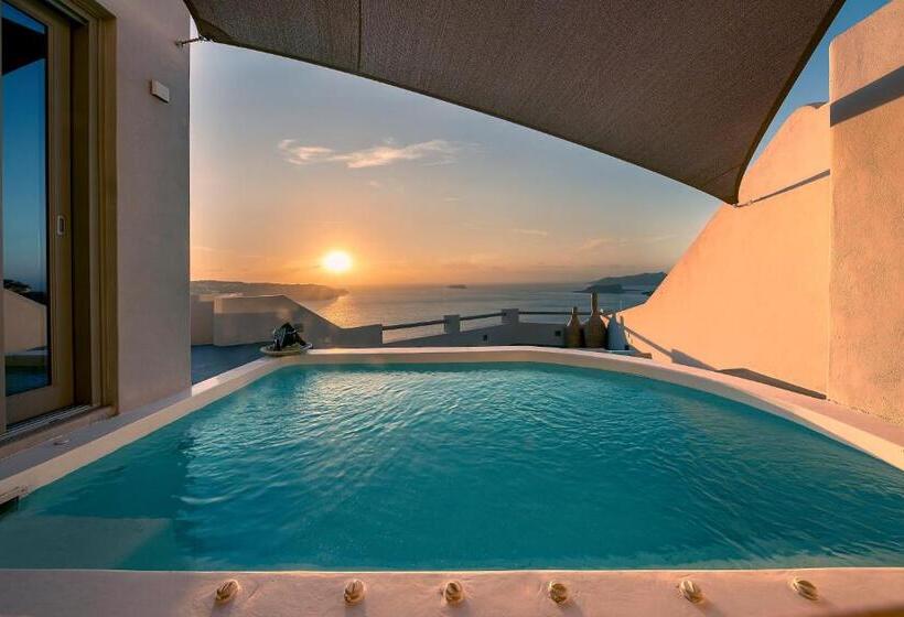 전용 풀장 스위트, Grand View   Megalochori Santorini