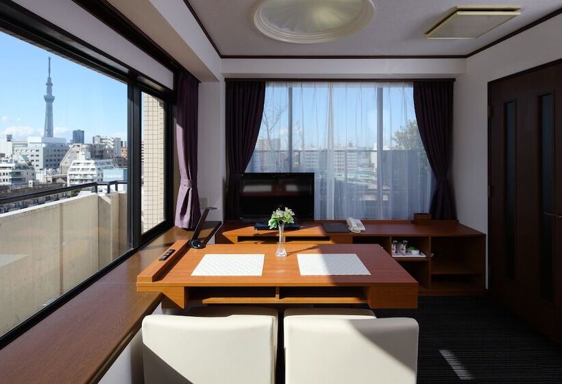 Deluxe Zimmer mit Ausblick, Mystays Kameido