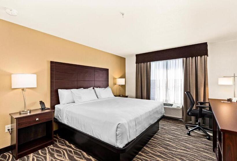 Номер Стандарт Кровать Кинг Адаптированный для Инвалидов, Cobblestone Hotel & Suites   Superior Duluth