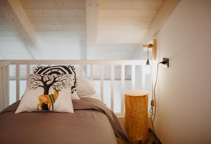 デラックスの４人部屋, La Tana Del Lupo B&b, Family And Outdoor Sports
