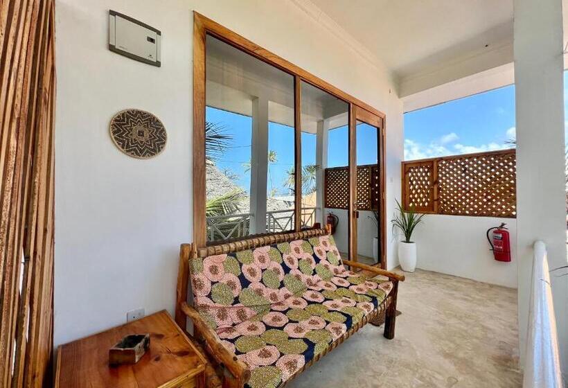 디럭스 룸 바다 전망, Chikachika Beach B&b