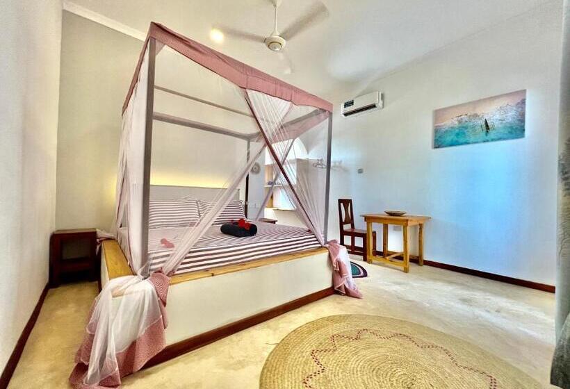 디럭스 룸 바다 전망, Chikachika Beach B&b