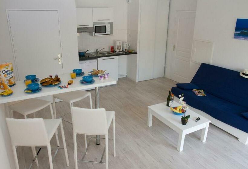 Апартаменты 2 Спальни с Балконом, Adonis Grandcamp  Residence Les Isles De Sola