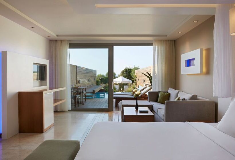 Люкс с Бассейном, Elite Suites By Rhodes Bay