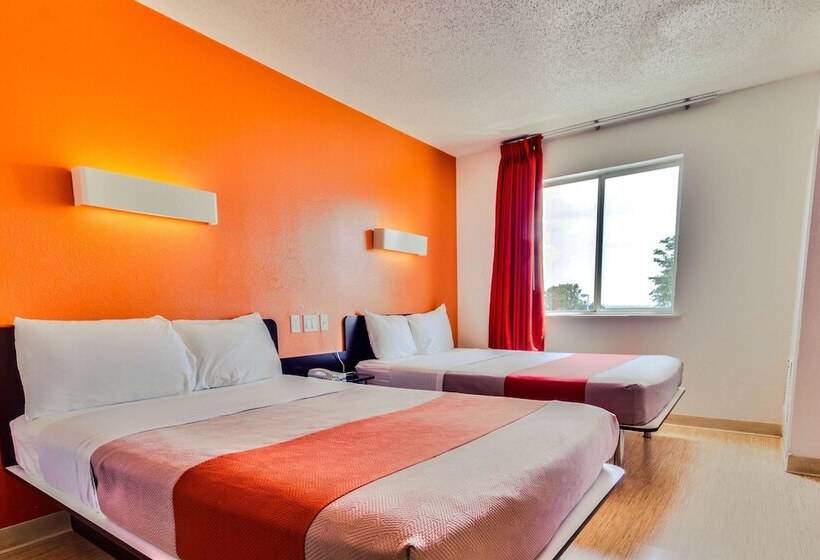 Номер Стандарт 2 Двуспальные Кровати, Motel 6lewisville, Tx  Dallas