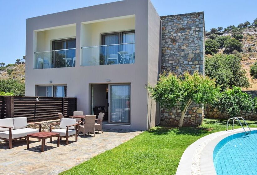 Вилла с 1 спальней и бассейном, The Noverian Scenic Crete 5* Hilltop Villa Resort & Spa