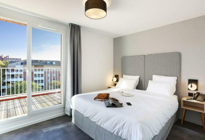 带1个卧室的公寓, Odalys City Toulouse Centre Compans Caffarelli