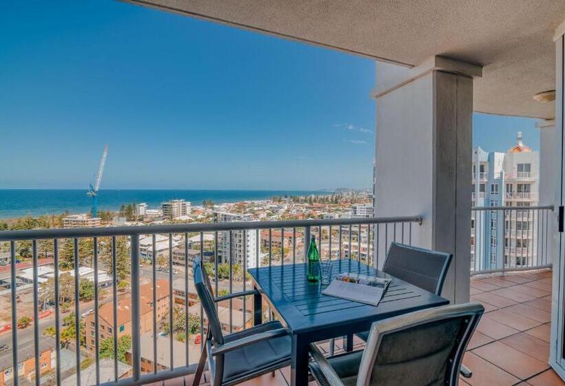 침실 2개 바다 전망 아파트, Bel Air On Broadbeach   Official