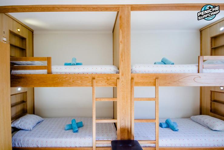 Standard Quadruple Room, Peniche Surfcamp Hostel