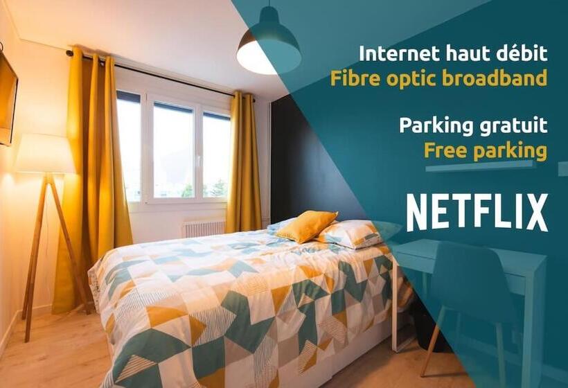 Номер Deluxe, Les Chambres Du Vercors   Parking Free Fibre Netflix