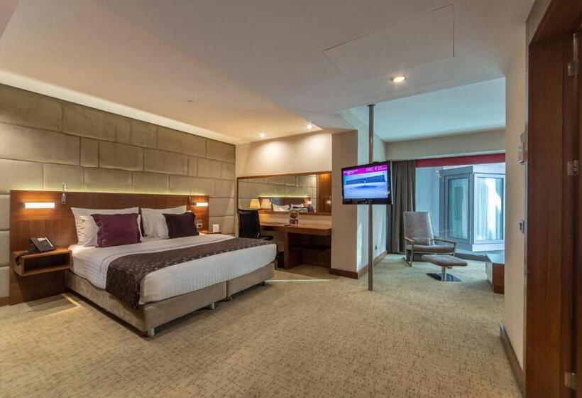 带大床的小型套房, Crowne Plaza Istanbul Harbiye, An Ihg