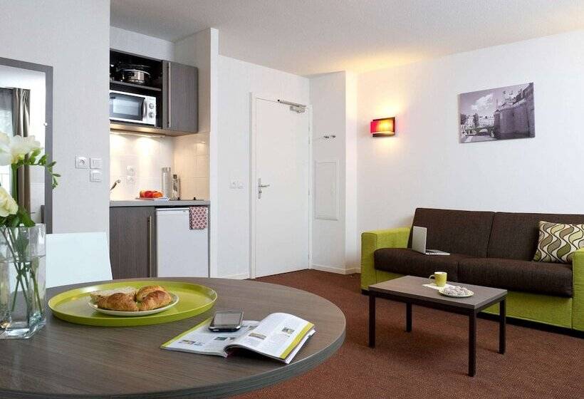 Апартаменты 1 Спальня, Aparthotel Adagio Access Nantes Viarme