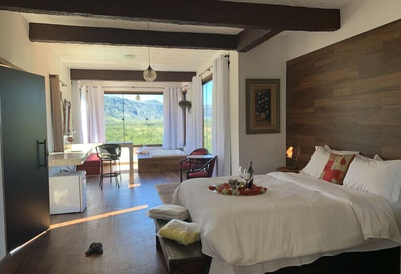 스탠다드 룸 더블 침대, Pousada Belvedere Da Serra