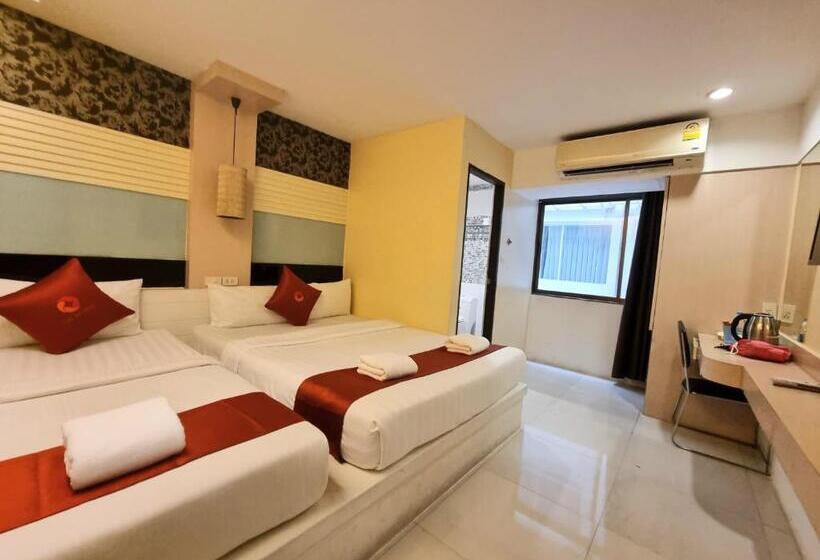 اتاق استاندارد سه نفره, Cozi Inn Hotel, Bangkok