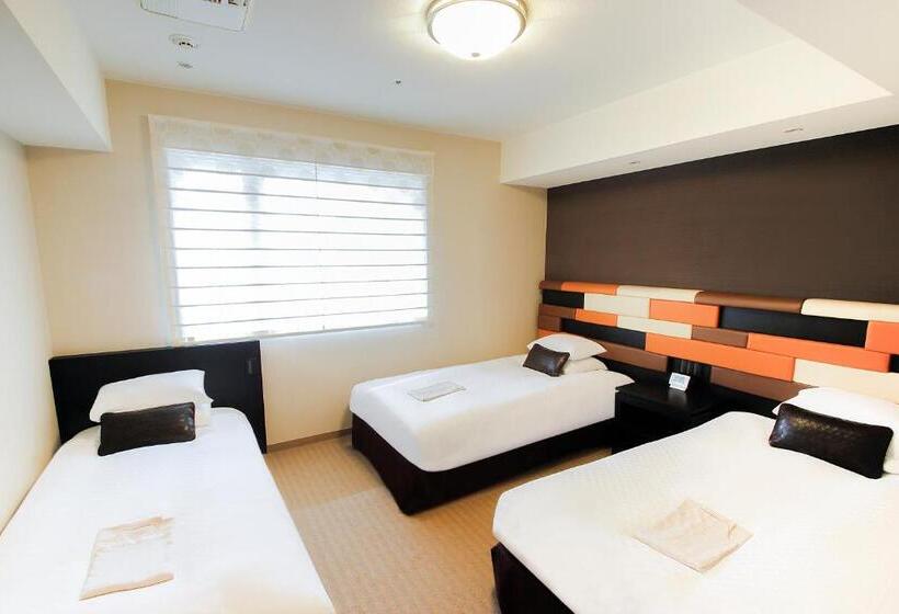 3-Bett-Standardzimmer, Hearton Hotel Kita Umeda
