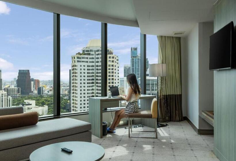 キングサイズベッドのエクゼクティブ, Novotel Bangkok Platinum Pratunam