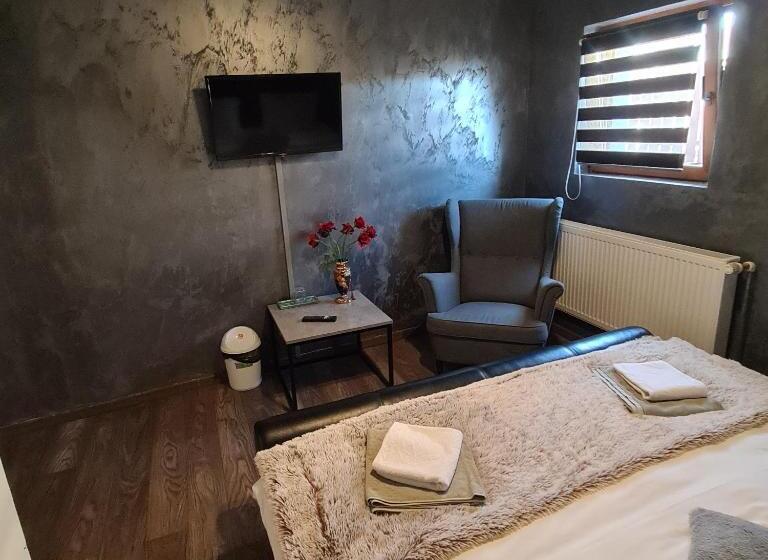 带大床的标准间, Vila Estera Therme Balotesti