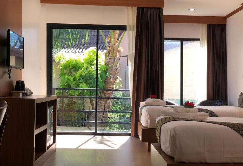 디럭스 룸, Phi Phi Villa Resort Sha Extra Plus
