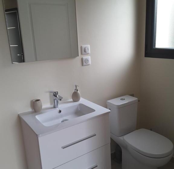 اتاق استاندارد با تراس, Villa Vi Lyon Est Chambres D Hôtes
