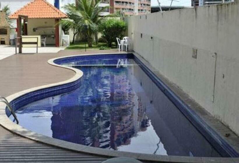 침실 1개 바다 전망 아파트, Flat Vista Completa Beira Mar