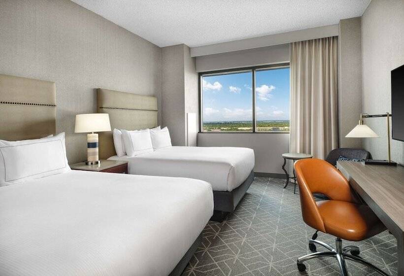 Номер Стандарт 2 Двуспальные Кровати, Hilton Richardson Dallas