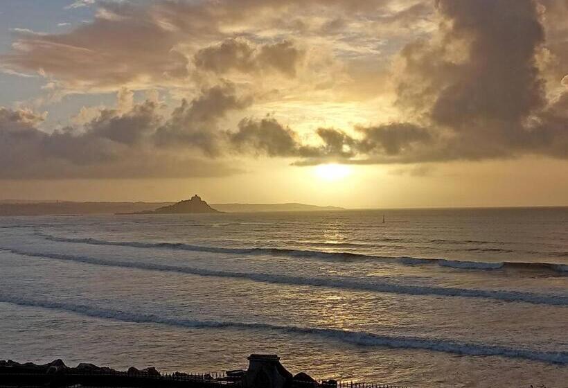 חדר דלוקס נוף לים, Mount Royal   Penzance