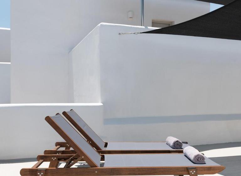 带海景的顶级小型套房, Paliomylos Spa
