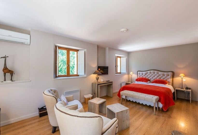 Номер Deluxe с Террасой, Moulin De Vigonac
