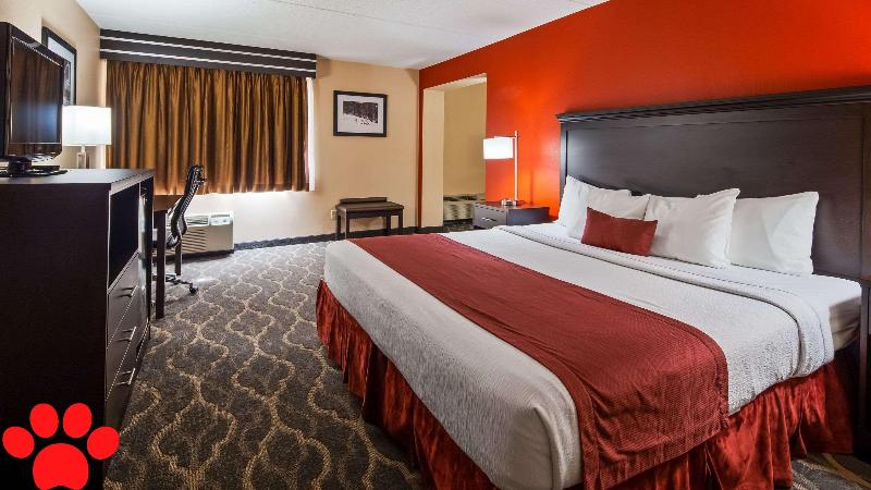 Люкс Кровать Кинг, Best Western Inn At Blakeslee Pocono