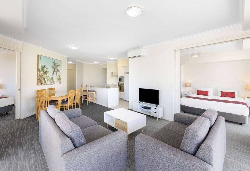 Апартаменты 3 Спальни, Ramada By Wyndham Marcoola Beach