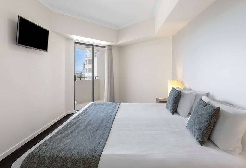 Апартаменты 2 Спальни Вид на Море, Ramada By Wyndham Marcoola Beach