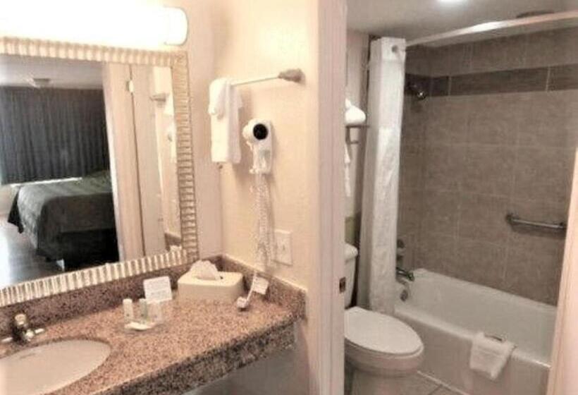 Номер Стандарт Кровать Кинг Адаптированный для Инвалидов, Quality Inn Hinesville   Fort Stewart Area, Kitchenette Rooms   Pool   Guest Laundry