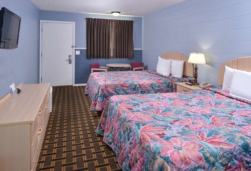 Номер Стандарт 2 Двуспальные Кровати, Americas Best Value Inn & Suites Branson   Near The Strip