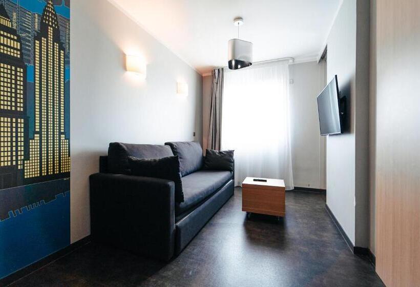 Апартаменты 1 Спальня, Appart’city Confort Lyon Cité Internationale