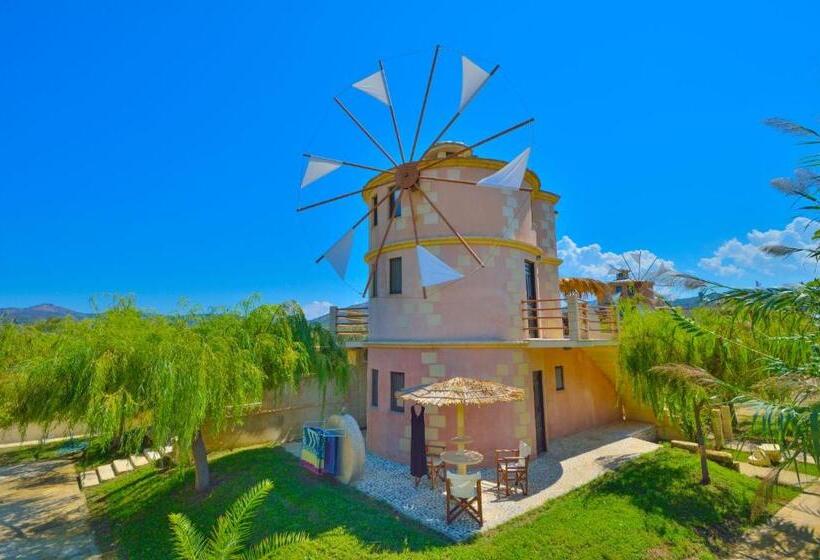 آپارتمان 1 خوابه همکف, Anemomili Village