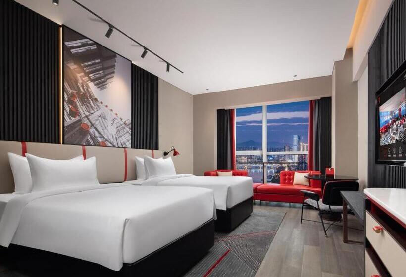 デラックスルーム, Radisson Red Hotel Zhuhai Gongbei Port
