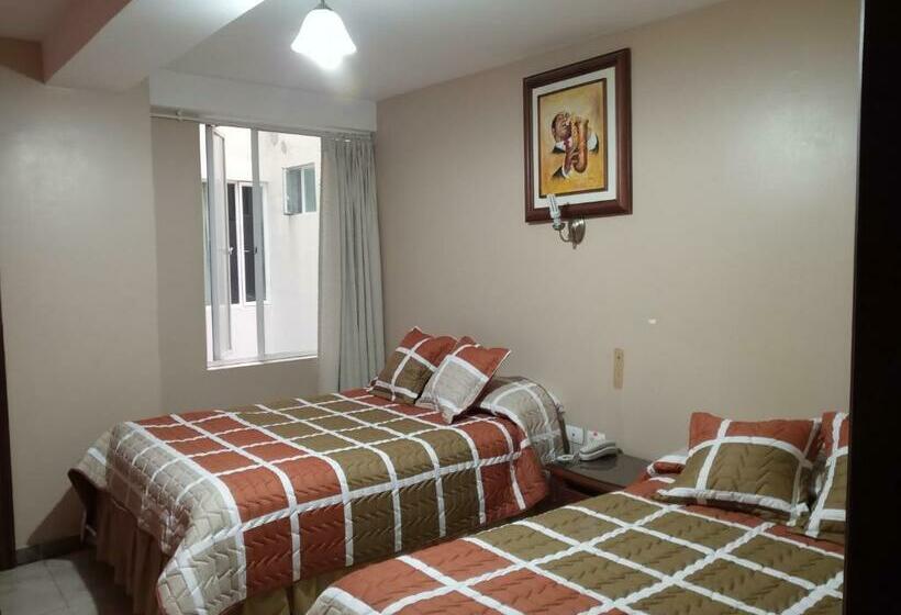 스탠다드 룸 더블 침대 2개, Hostal El Callejón
