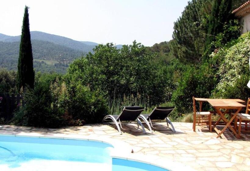 Апартаменты 1 Спальня с Террасой, Appartement En Pleine Nature Avec Piscine Chauffée