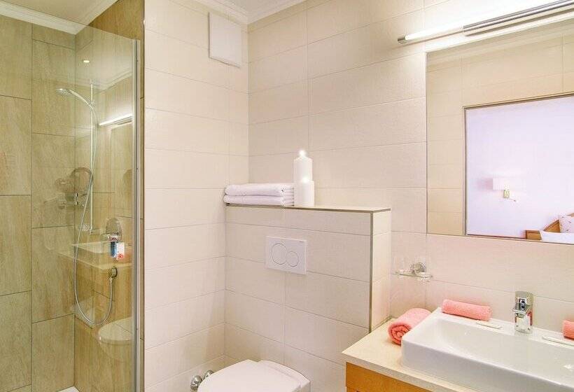 اتاق لوکس یک تخته, Alpenhotel Karwendel  Adults Only