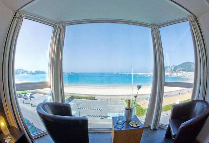Номер Стандарт Вид на Море с Террасой, De La Plage D Erquy