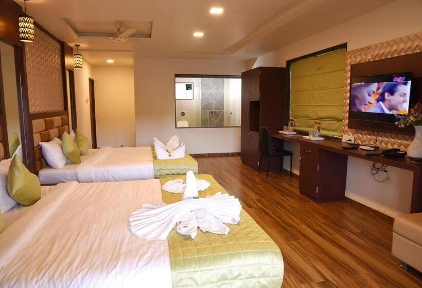 豪华家庭房间, Khushi Riverside Resort & Spa