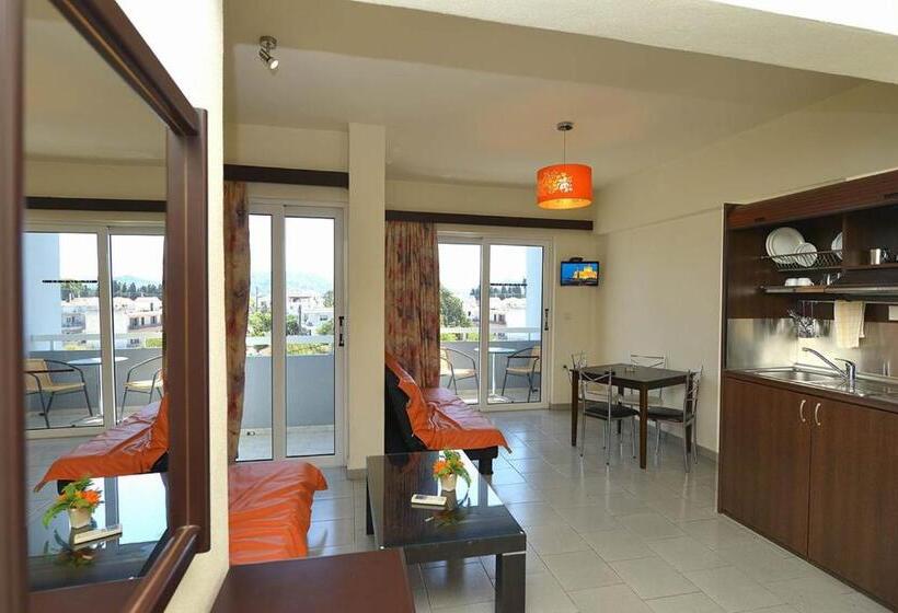 Апартаменты 1 Спальня, Ialysos City