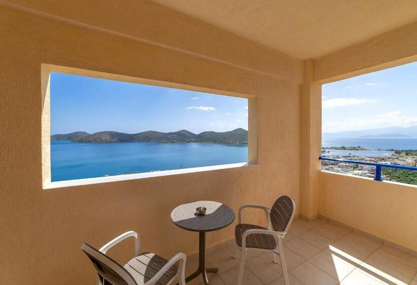 1침실 수피리어 아파트 바다 전망, Elounda Heights