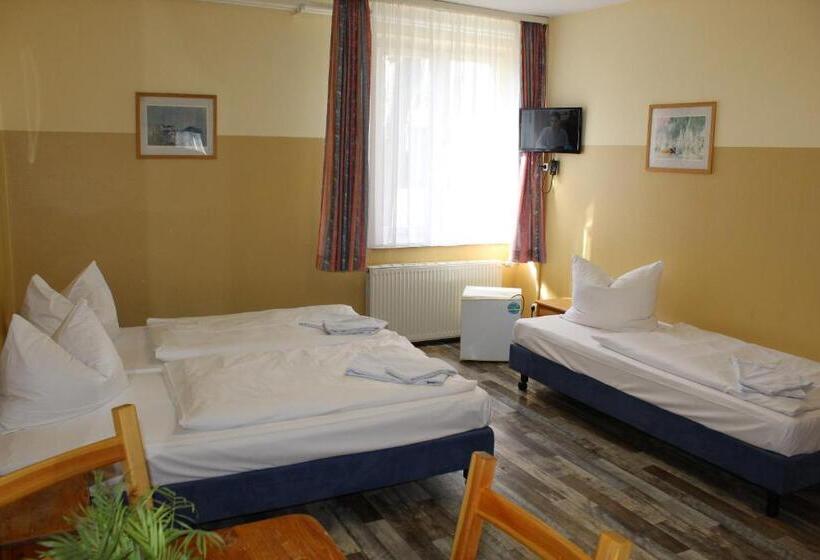 Standard Trippelrum Delat Badrum, Pension Schwalbenweg